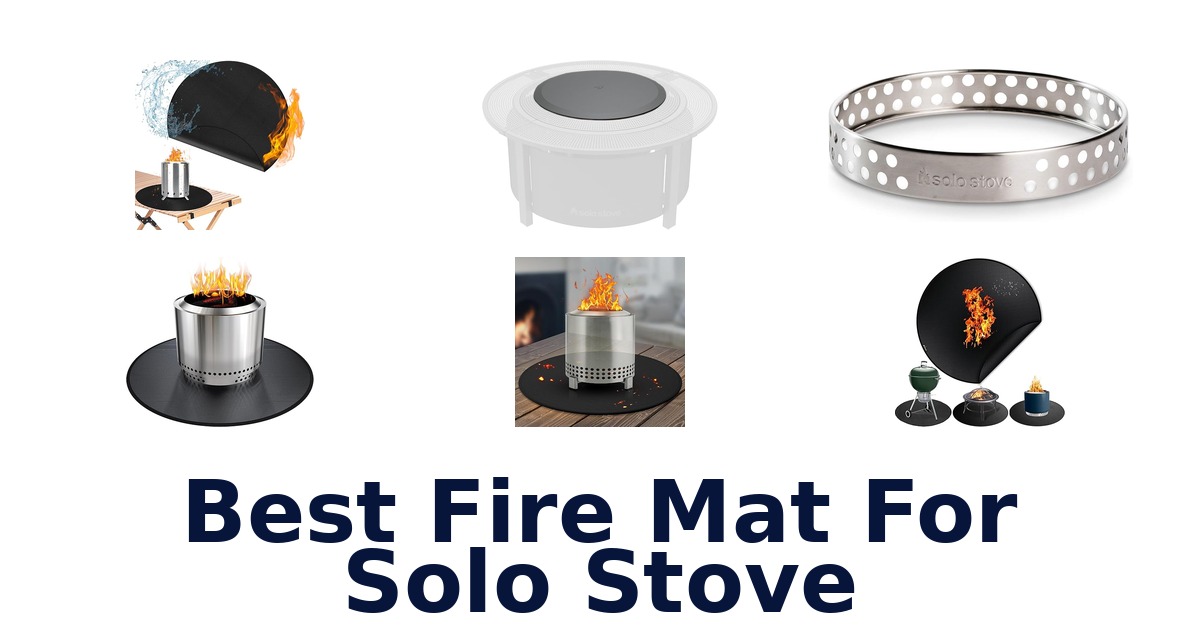 best fire mat for solo stove