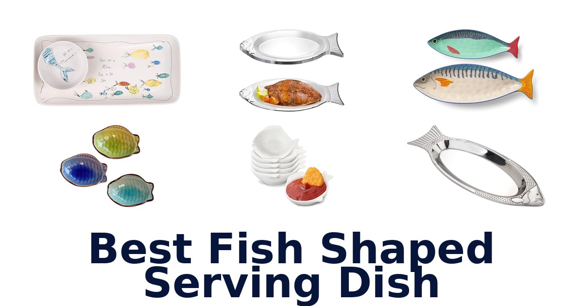 best fish shaped serving dish