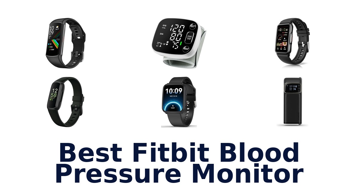 best fitbit blood pressure monitor