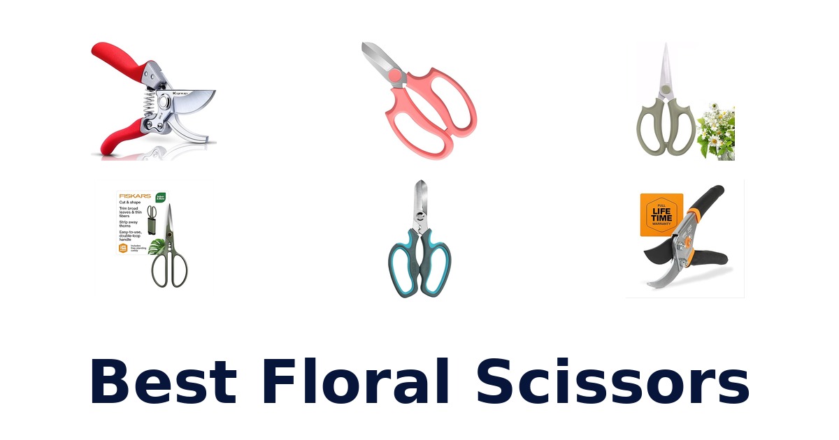 best floral scissors
