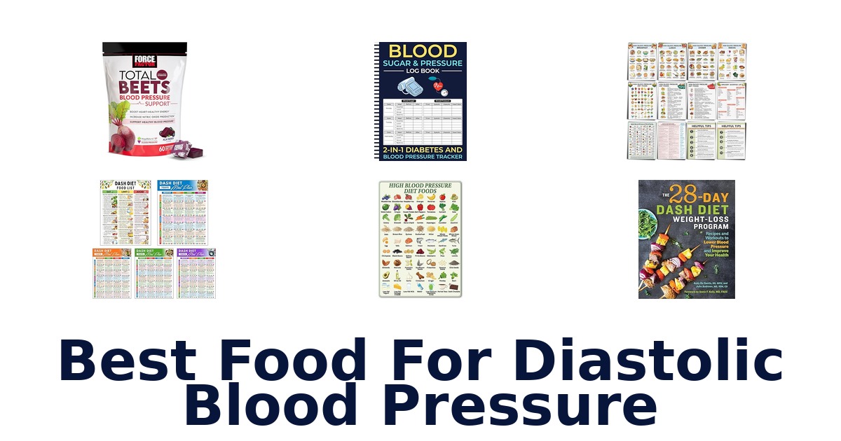 best food for diastolic blood pressure