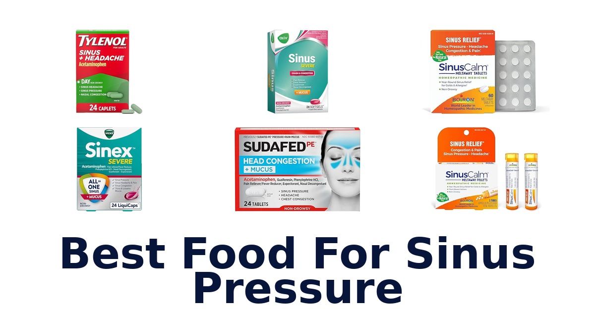 best food for sinus pressure