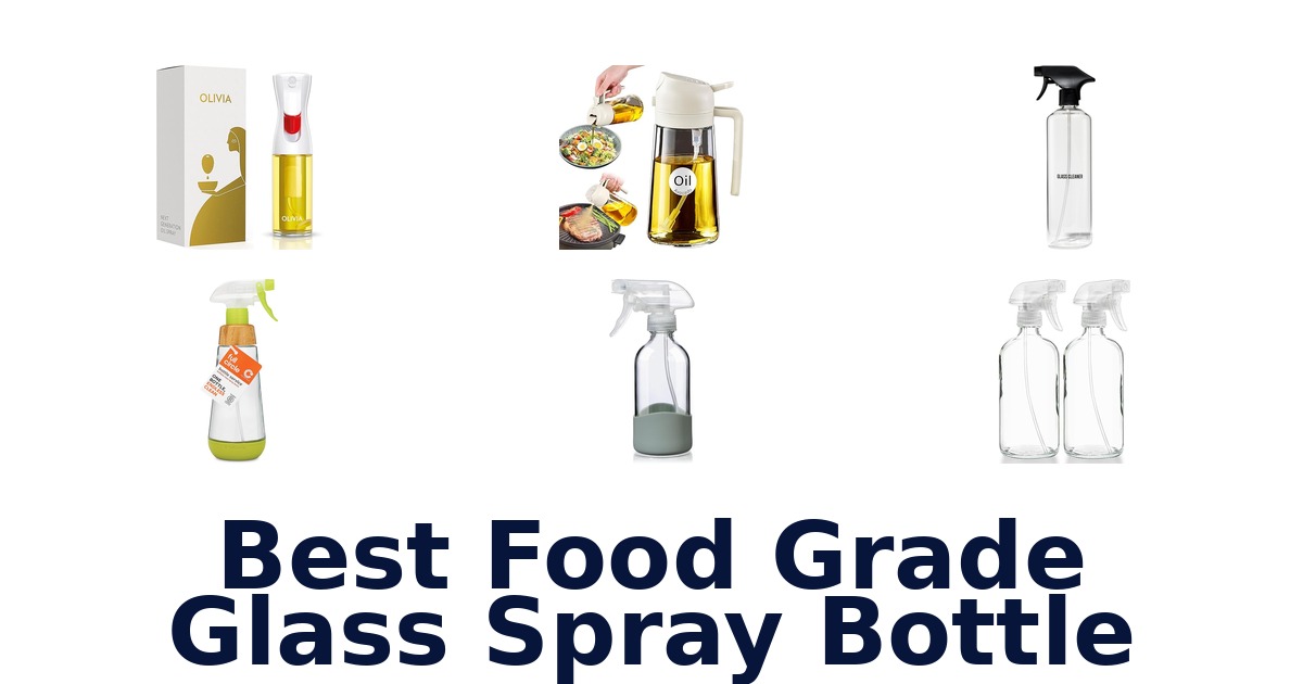 best food grade glass spray bottle