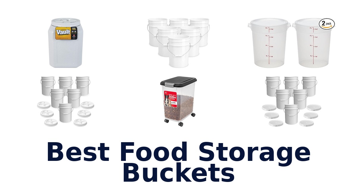 Best Food Storage Buckets: Top 10 Picks for 2026