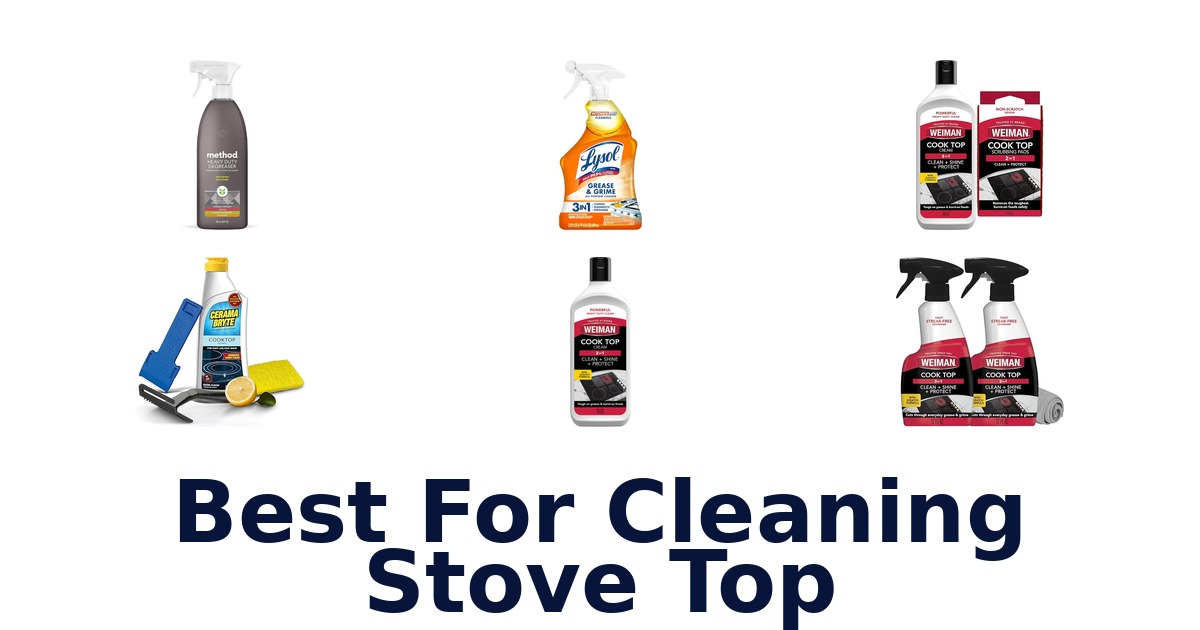 best for cleaning stove top