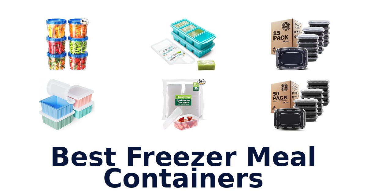 best freezer meal containers