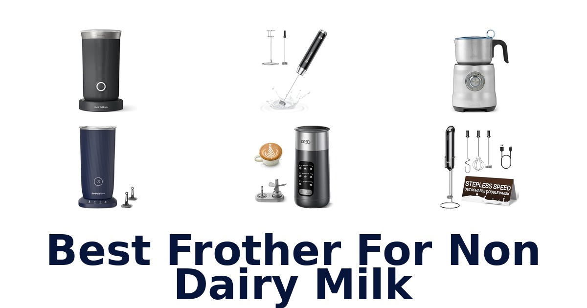 best frother for non dairy milk