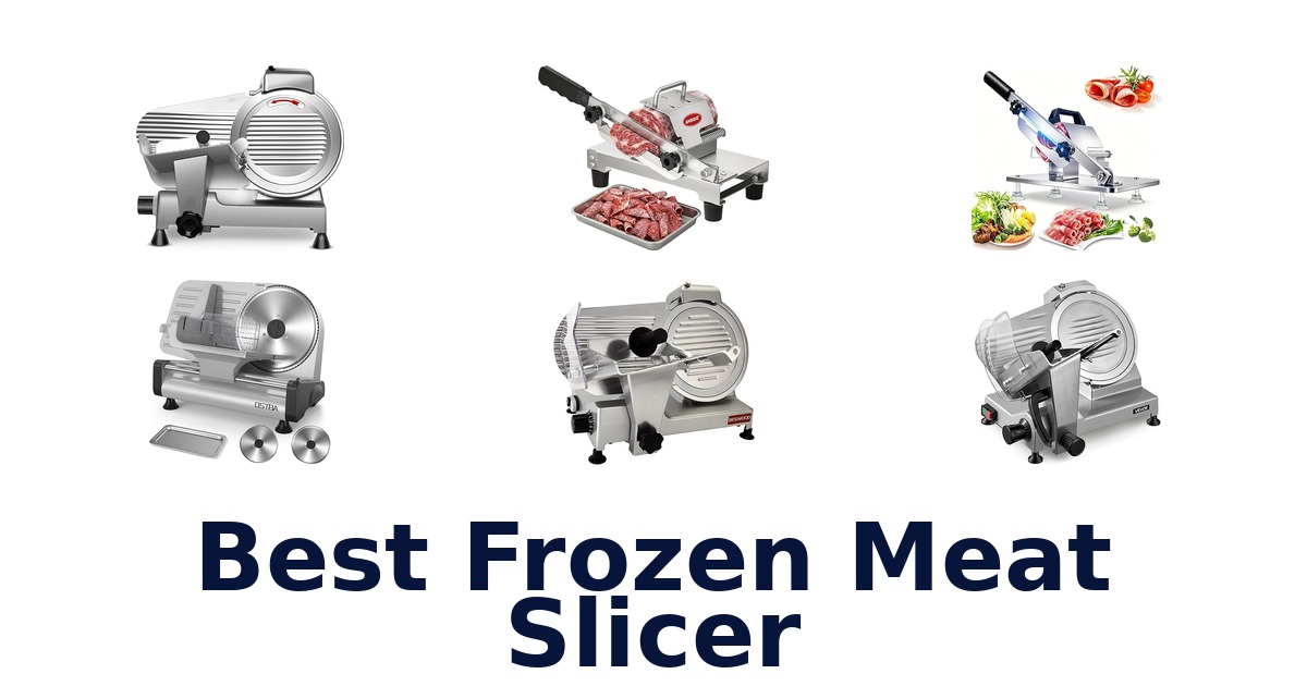 best frozen meat slicer