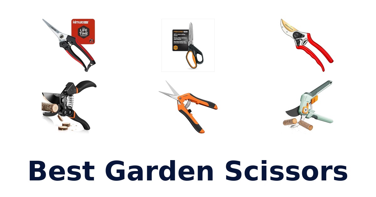best garden scissors