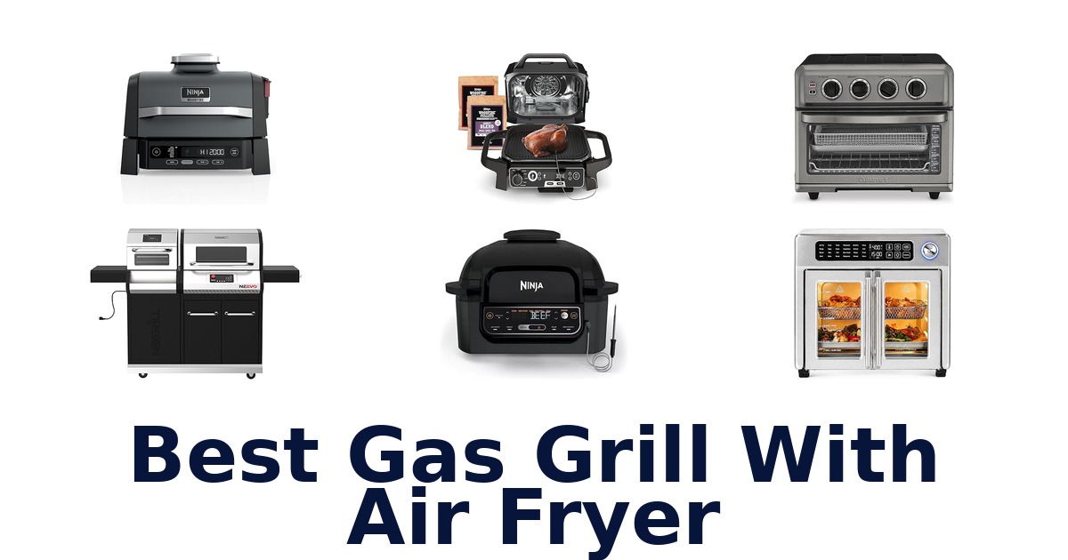 best gas grill with air fryer