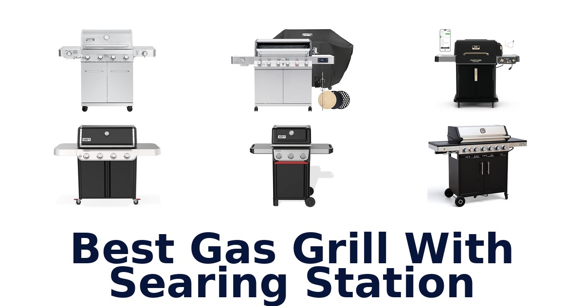 Best Gas Grills with Searing Station: Top 10 Picks