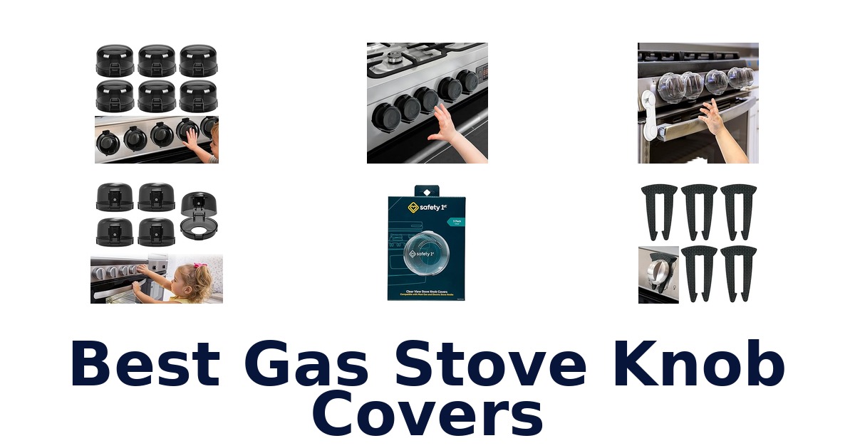 best gas stove knob covers