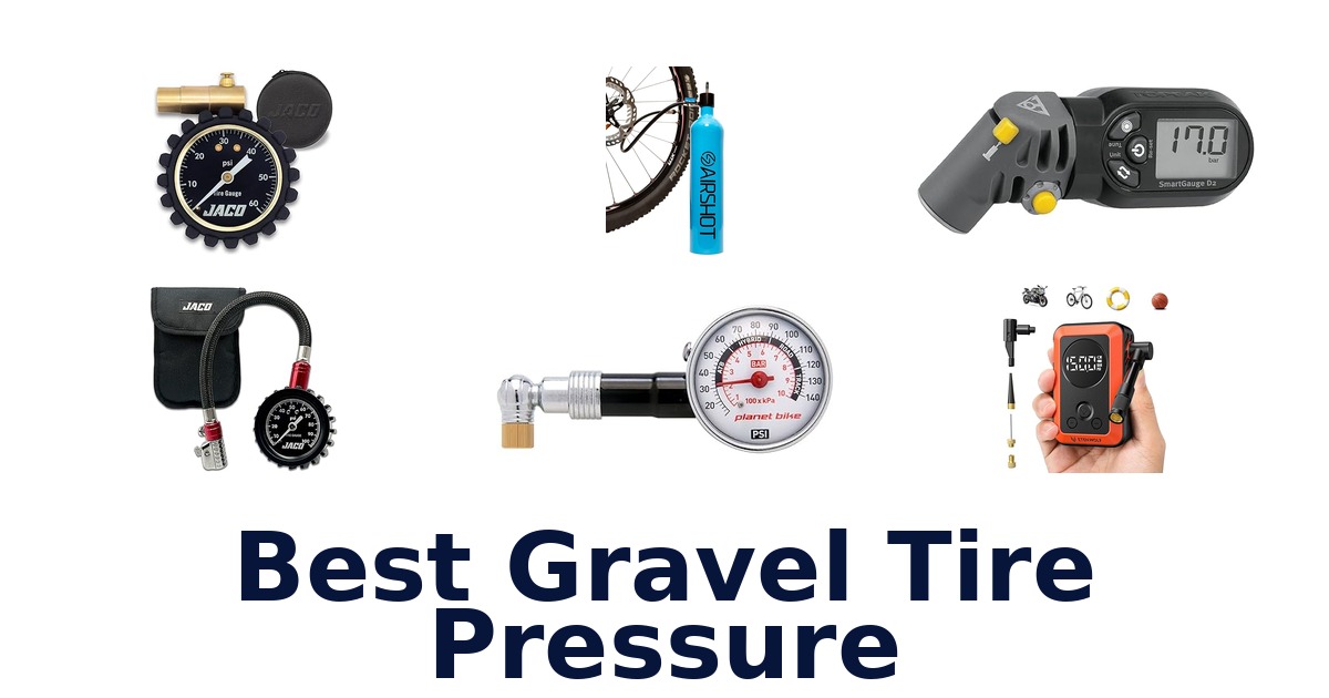 best gravel tire pressure