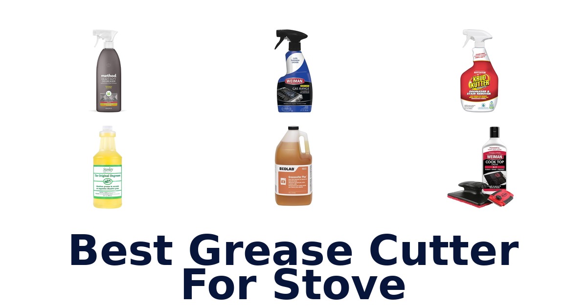 best grease cutter for stove