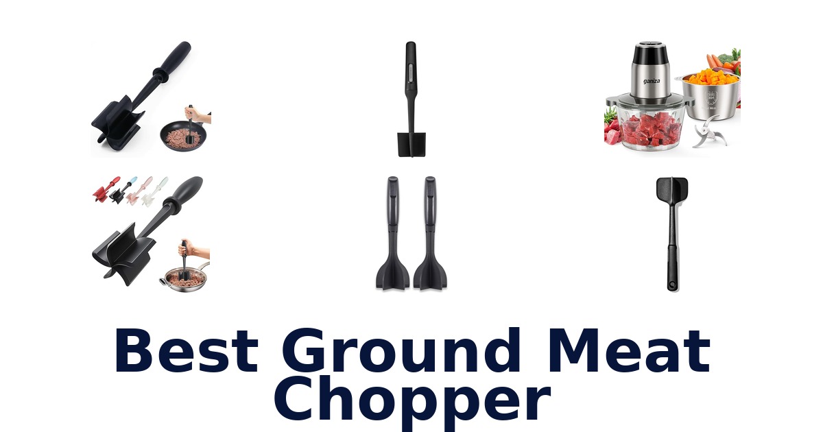 best ground meat chopper
