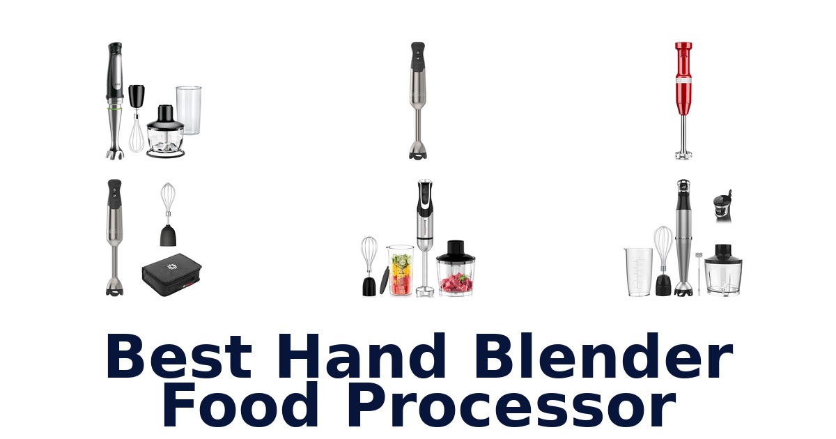 best hand blender food processor