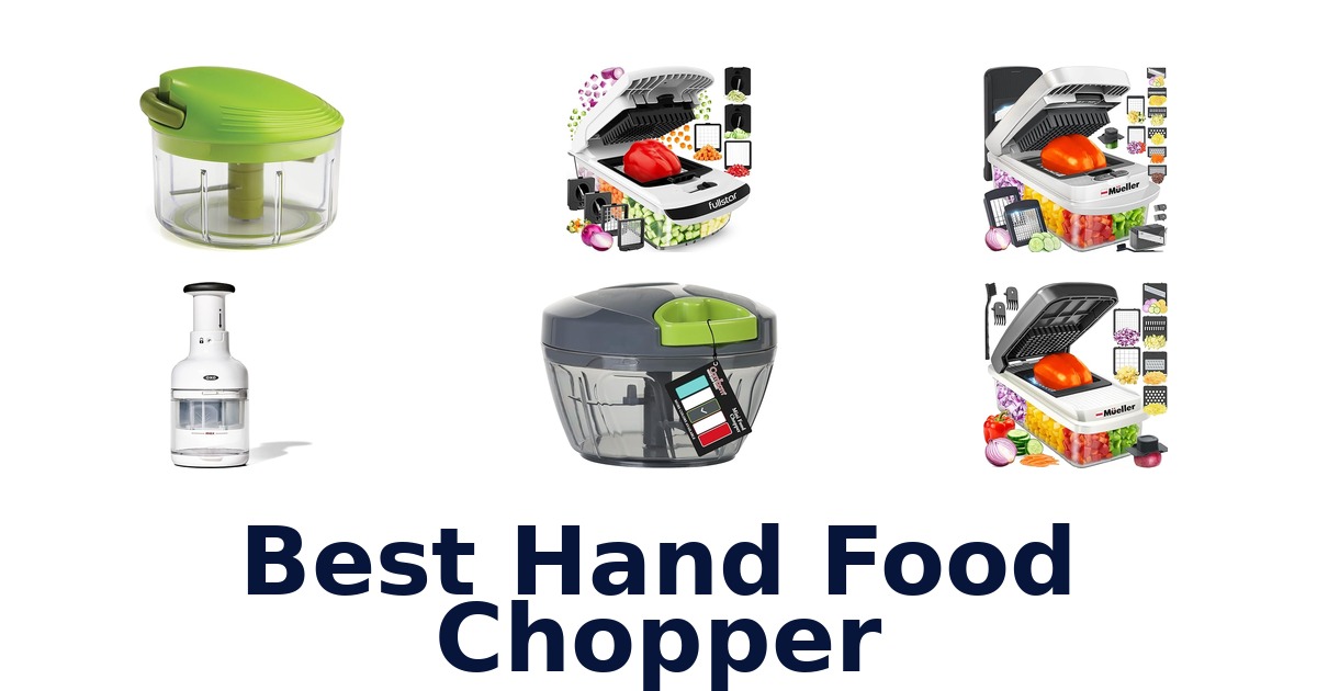 best hand food chopper