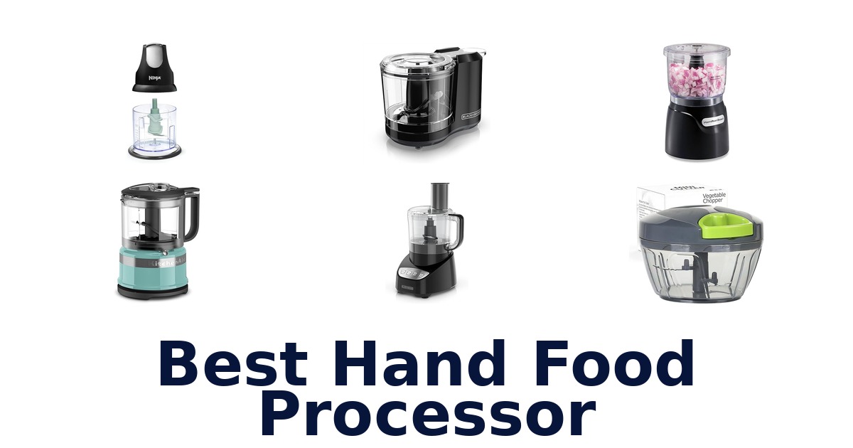 BEST Hand Food Processor Picks: Top 10 For Your Kitchen