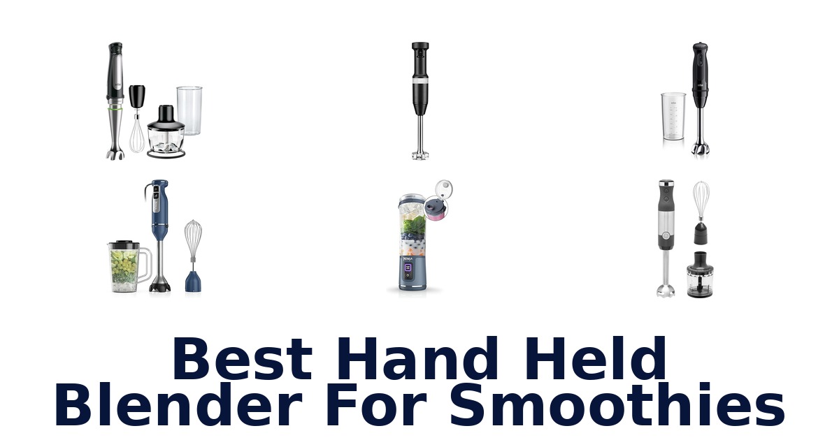 best hand held blender for smoothies