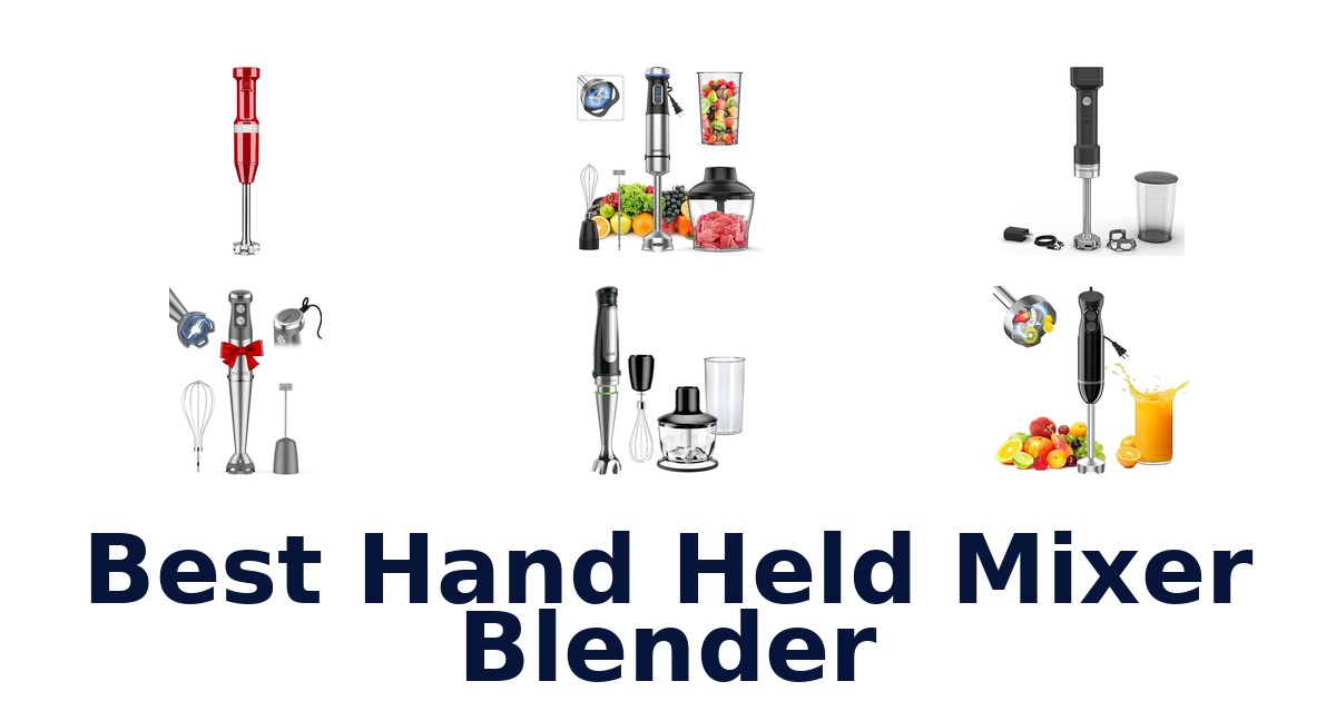 best hand held mixer blender
