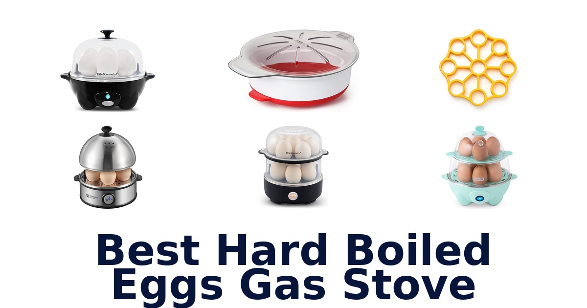 best hard boiled eggs gas stove