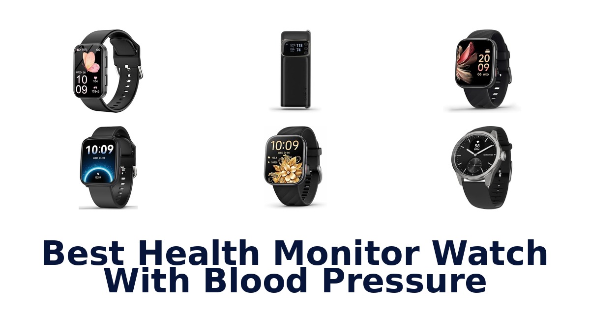 best health monitor watch with blood pressure