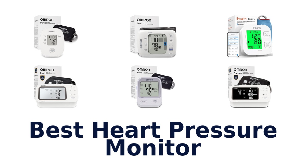 best heart pressure monitor