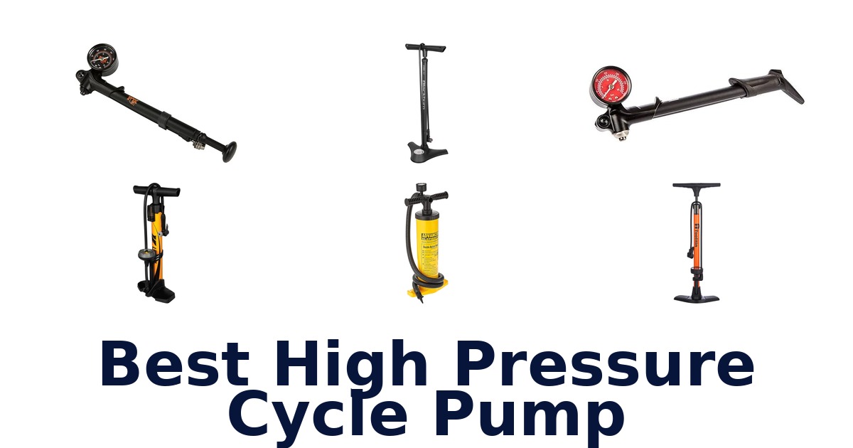 best high pressure cycle pump