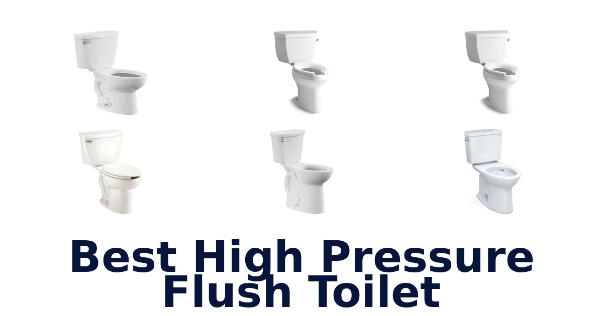 best high pressure flush toilet