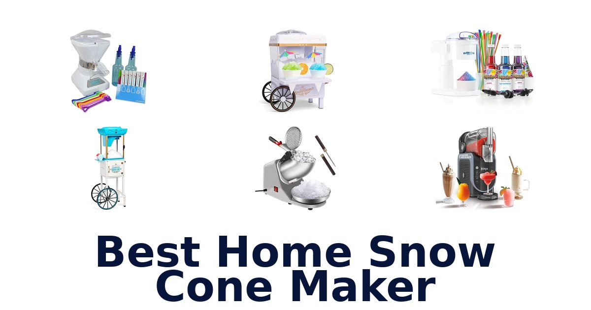 best home snow cone maker