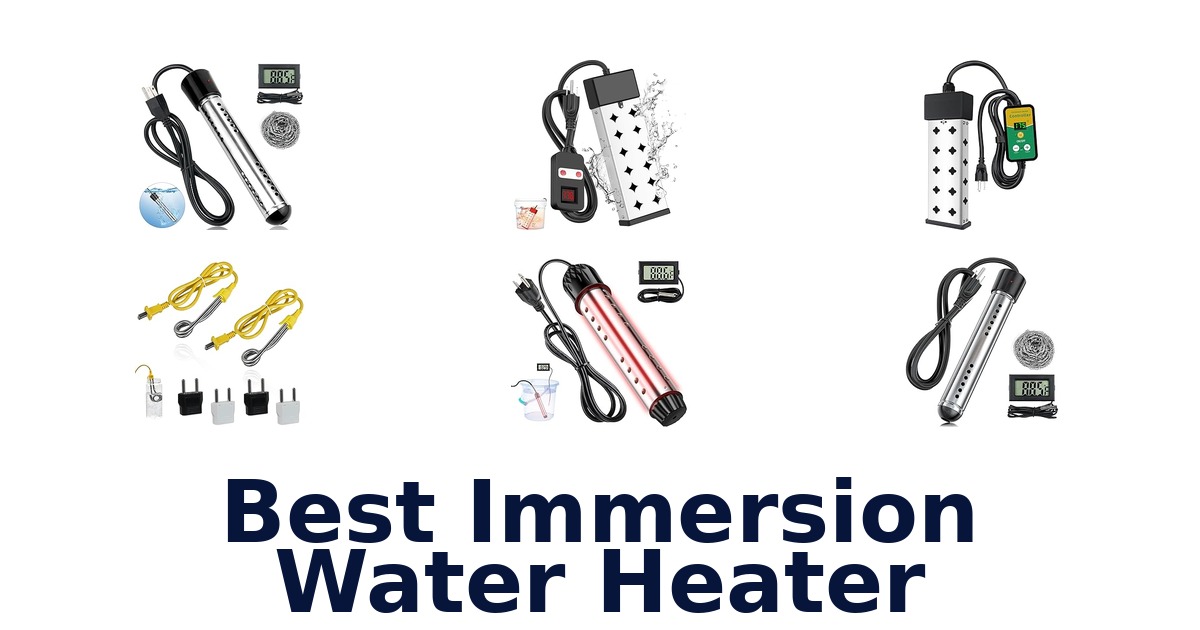 best immersion water heater