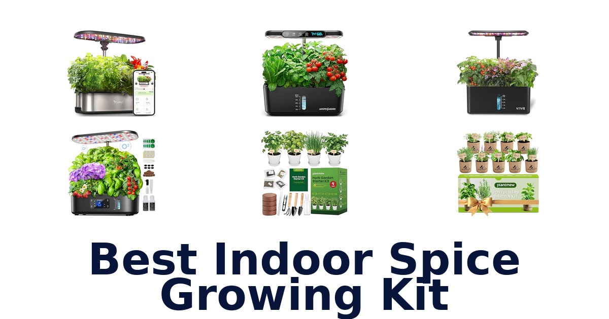 best indoor spice growing kit