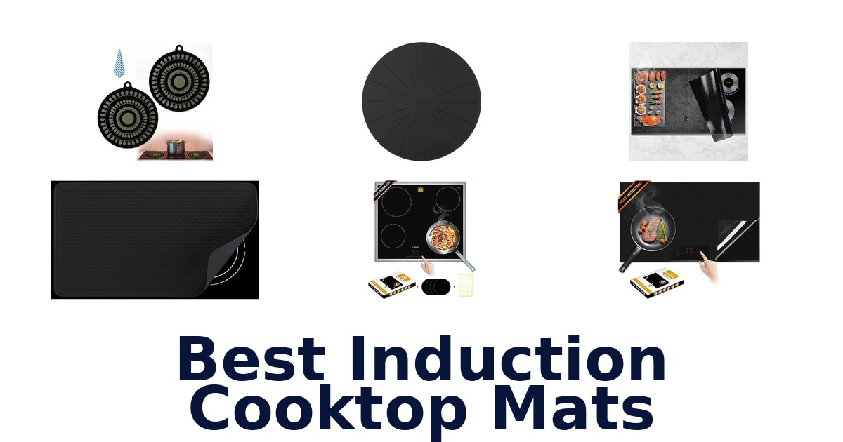 best induction cooktop mats
