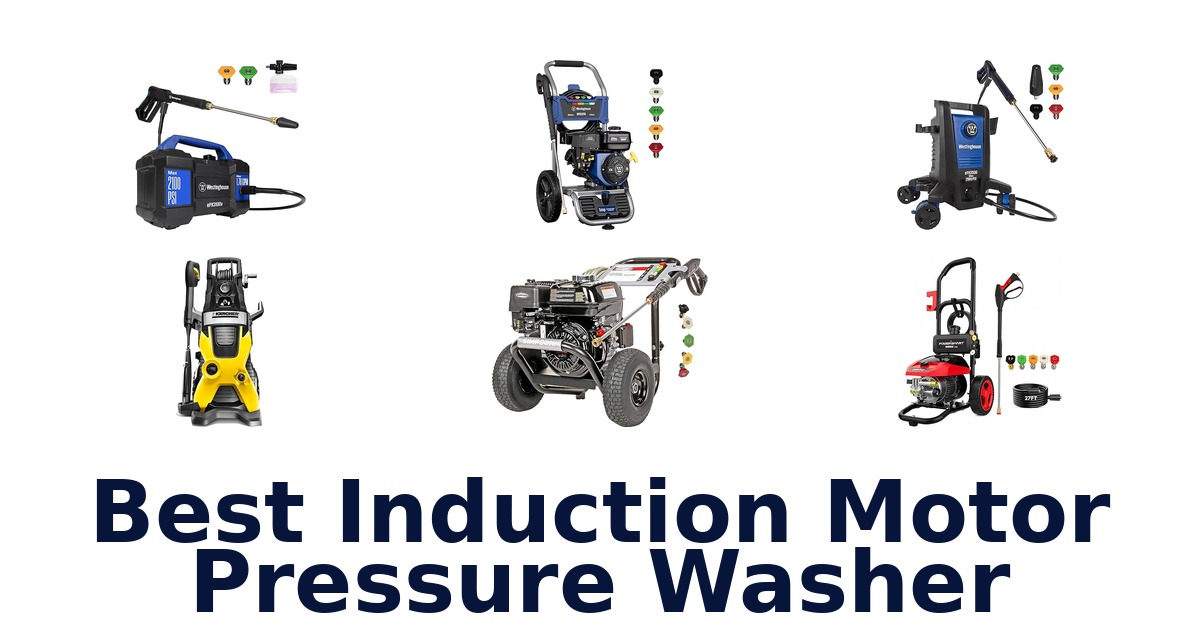 best induction motor pressure washer