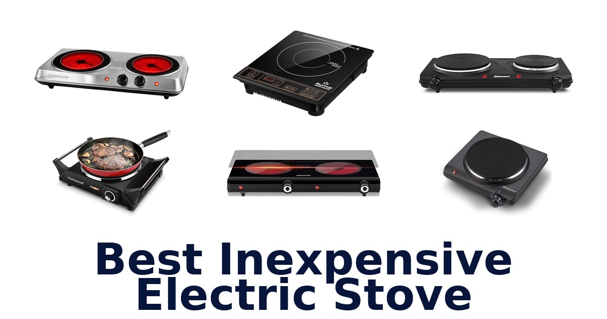 best inexpensive electric stove
