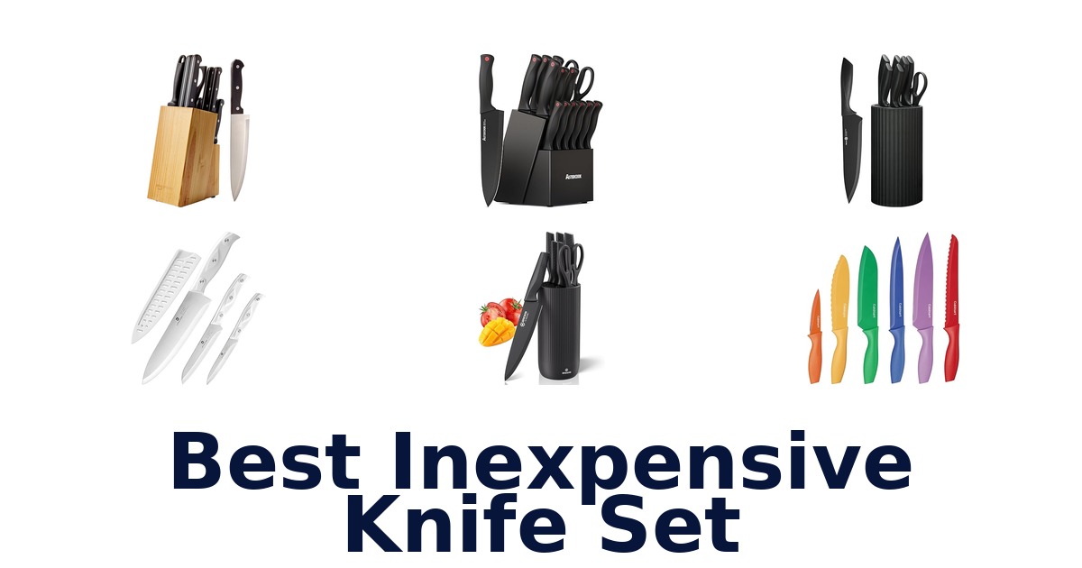 BEST Inexpensive Knife Sets: Top 10 Picks 2026