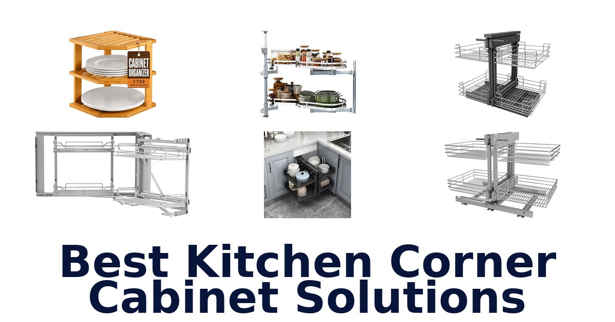 best kitchen corner cabinet solutions