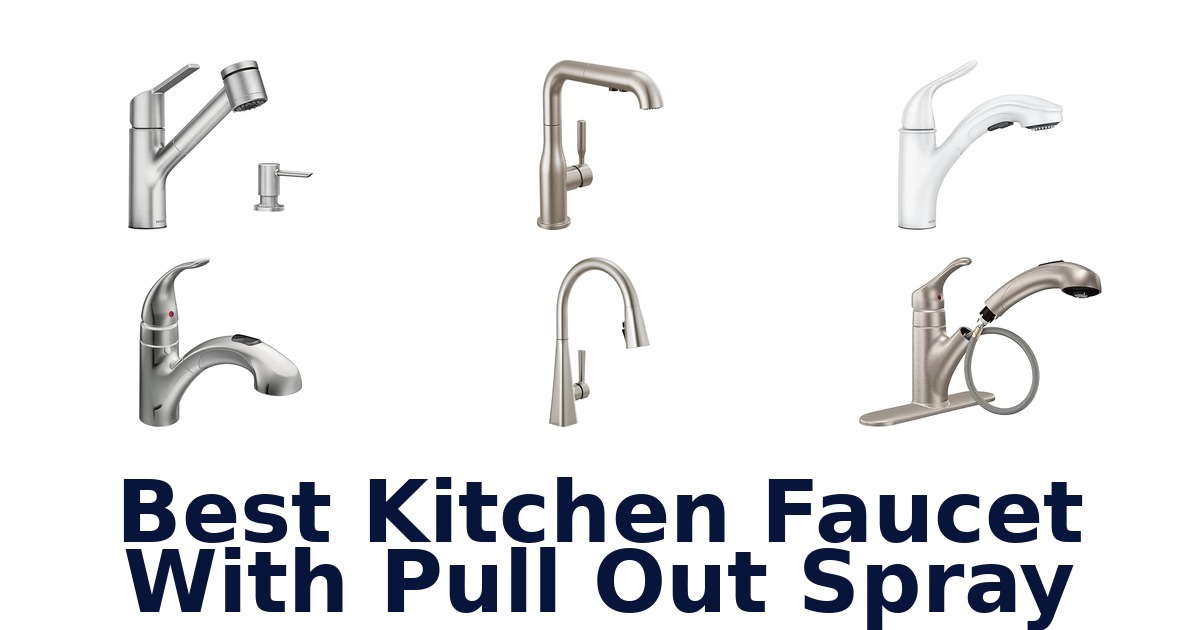 best kitchen faucet with pull out spray