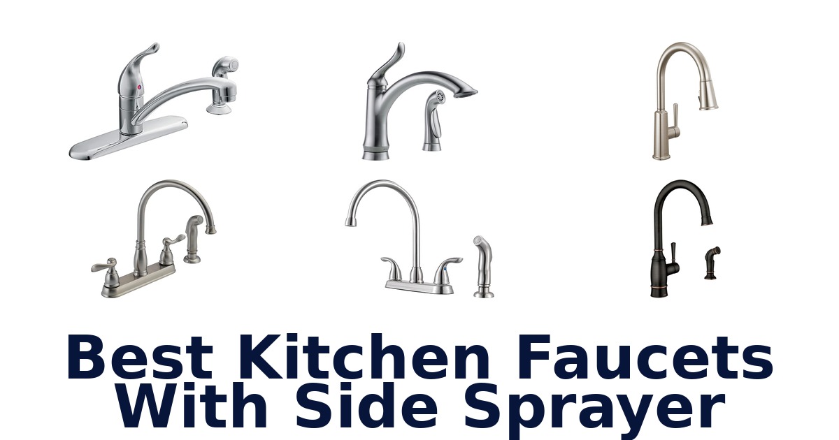 best kitchen faucets with side sprayer
