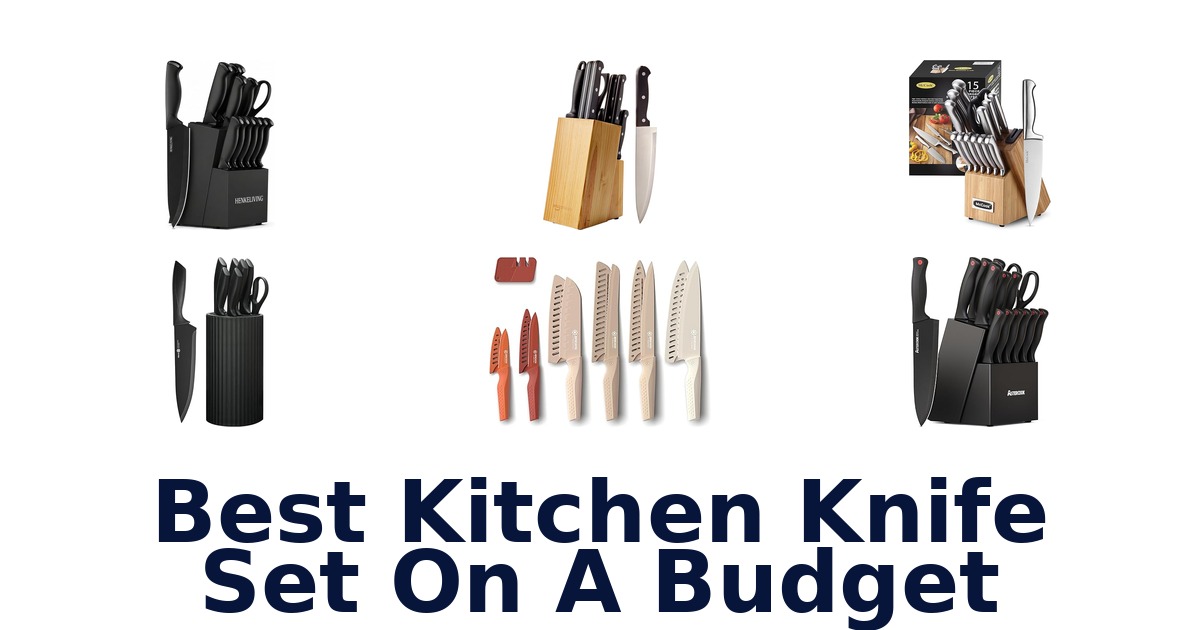 best kitchen knife set on a budget