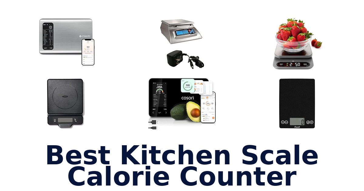 best kitchen scale calorie counter