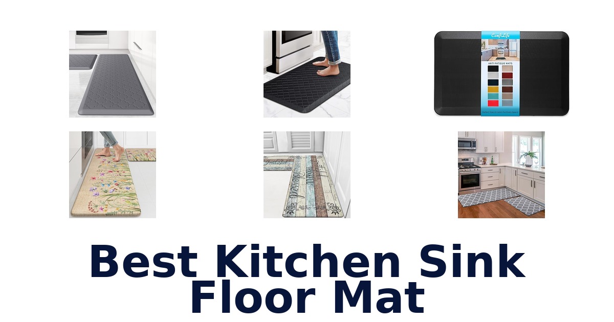 best kitchen sink floor mat