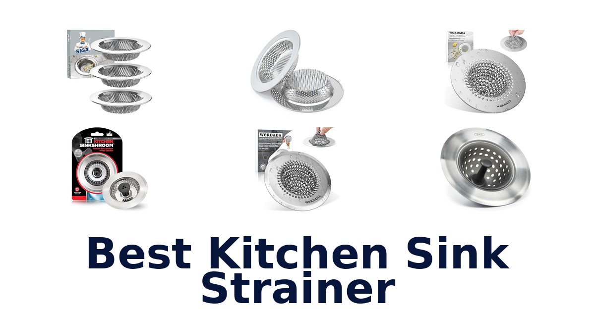 best kitchen sink strainer