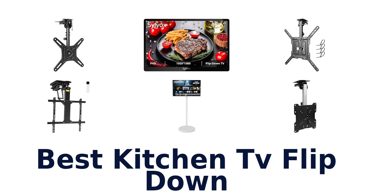 Best Kitchen TV Flip Down Options in 2026