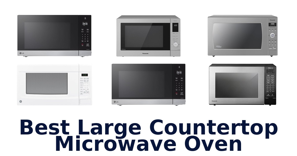 best large countertop microwave oven