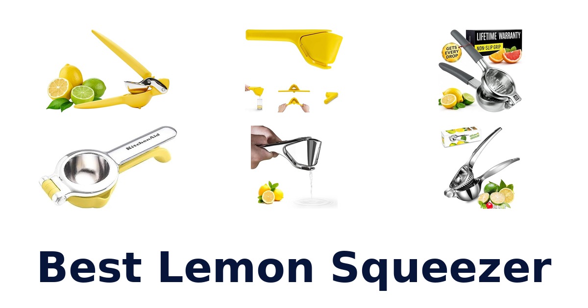 Best Lemon Squeezers: Top 10 Picks Revealed!
