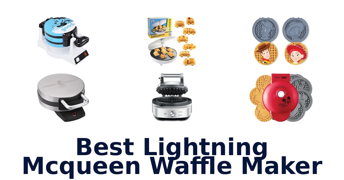 best lightning mcqueen waffle maker