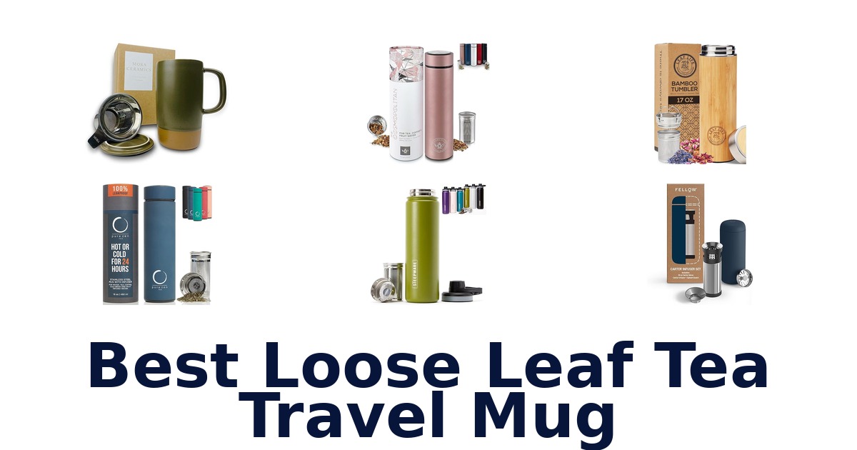 best loose leaf tea travel mug