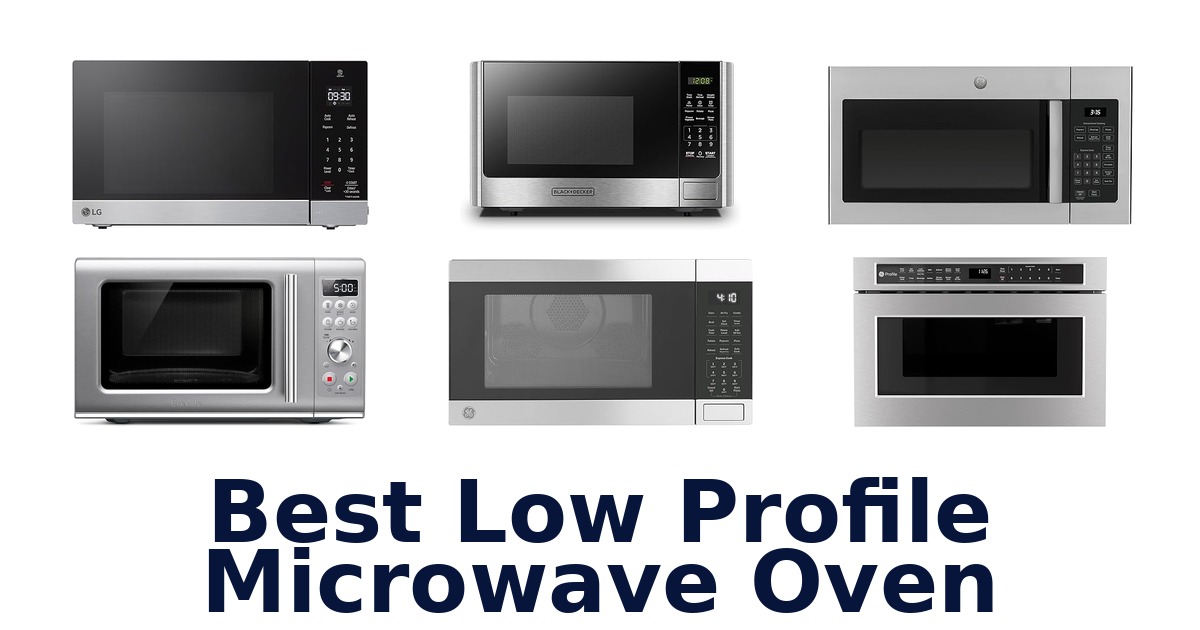 best low profile microwave oven