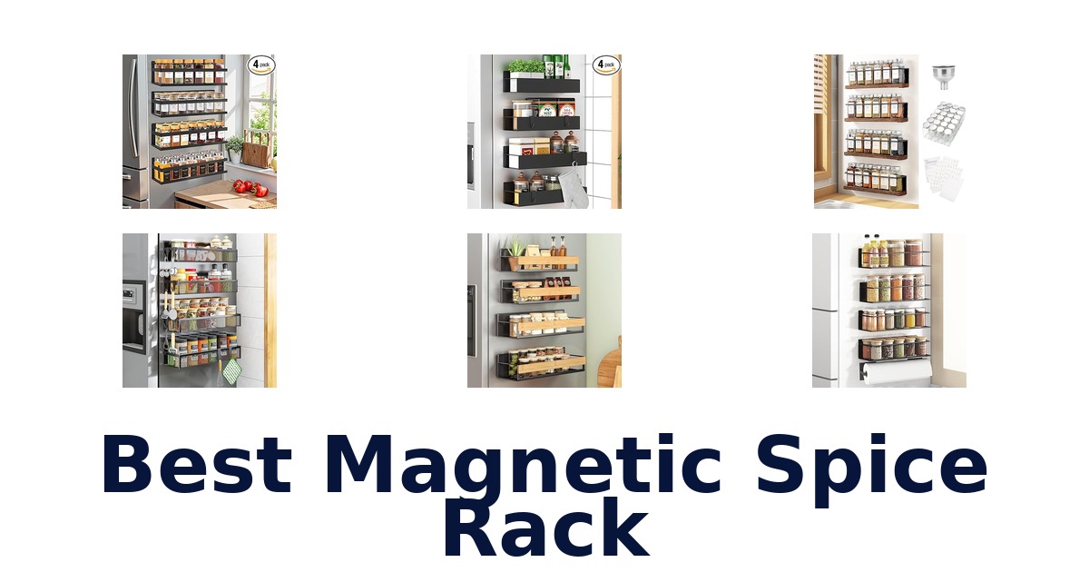 best magnetic spice rack